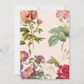 Invitation vintage Floral Garden (Dos)