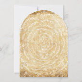 Invitation Vintage Floral Garland Mariage (Dos)