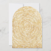 Invitation Vintage Floral Garland Mariage (Dos)