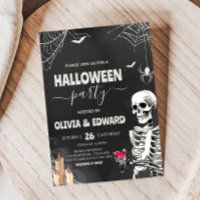 Vintage Gothique du crâne adulte Halloween Party