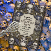 Invitation Vintage Gothique Halloween