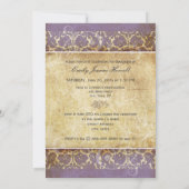 Invitation Vintage/Grunge/Swirls/Damask/Graduations (Dos)