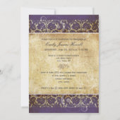 Invitation Vintage/Grunge/Swirls/Damask/Graduations (Dos)