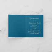 Invitation Vintage Halloween (Intérieur)