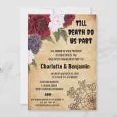 Invitation Vintage Halloween (Devant)