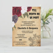 Invitation Vintage Halloween (Debout devant)