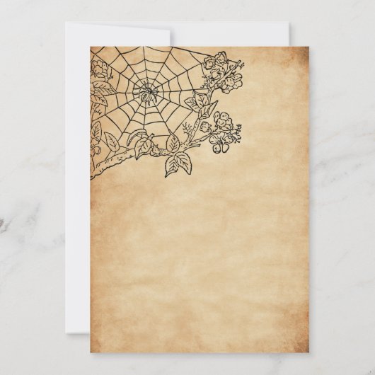 Invitation Vintage Halloween (Dos)