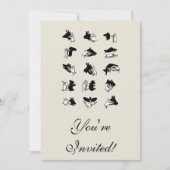 Invitation Vintage Hand (Devant)