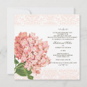 Invitation Vintage Hydrangea (Devant)