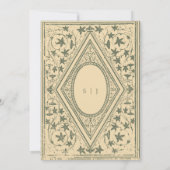 Invitation Vintage Ivory Story Book Wedding (Dos)