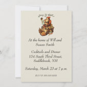 Invitation Vintage Jolly St. Nick (Dos)