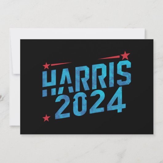 Invitation Vintage Kamala Harris 2024 (Devant)
