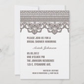 Invitation VINTAGE LACE (Devant)