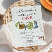 Invitation Vintage Ligne O-Fish-Ally 1er anniversaire