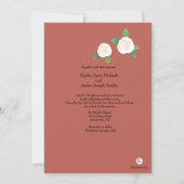 Invitation vintage majestueuse (Dos)