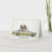 Invitation Vintage Mercedes