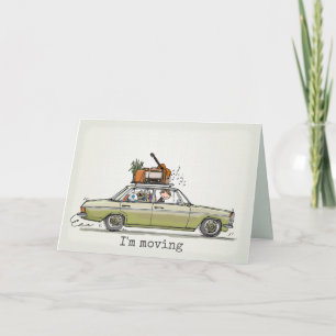 Invitation Vintage Mercedes Aankondiging