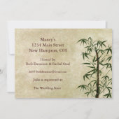 Invitation Vintage Oriental Bamboo 1 (Dos)