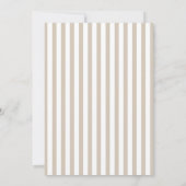 Invitation vintage pour Friendsgiving (Dos)