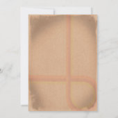 Invitation Vintage Retro Grunge 60's 70's Bachelorette (Dos)