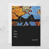 Invitation Vintage Retro Victorian William Morris (Dos)