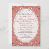 Invitation vintage Romance Rose Bridal (Dos)