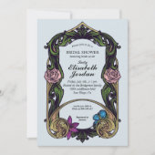 Invitation vintage Royal Bridgerton Bridal Shower (Devant)