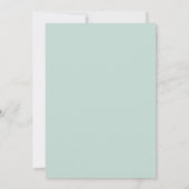 Invitation Vintage Rustique Elegant Coastal Beach Mariage (Dos)