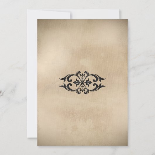 Invitation Vintage Spooktacular Adult Halloween Party (Dos)