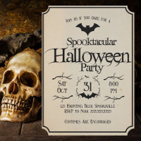 Vintage Spooktacular Batty Adult Halloween Party