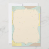 Invitation vintage Teddy Bear First Birthday (Dos)