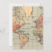 Invitation Vintage, Travel Themed Wedding Invite (Dos)