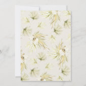 Invitation Vintage Tropics Boho Bat mitzvah (Dos)