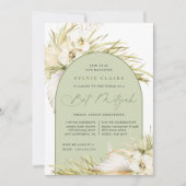 Invitation Vintage Tropics Boho Bat mitzvah (Devant)