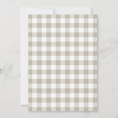 Invitation Vintage Valise | Éviter l'invitation d'une fête (Dos)