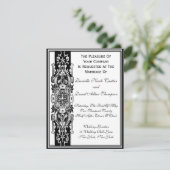 Invitation Vintage victorien (Debout devant)