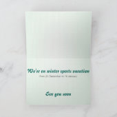 Invitation Vintage Volvo 122s Amazon (Intérieur)