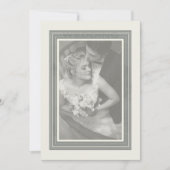 Invitation Vintage Wedding journal (Devant)