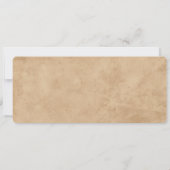 Invitation Vintage Wedding Ticket with RSVP  (Dos)