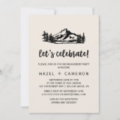 Invitation Vintage Wilderness Fêtons (Devant)