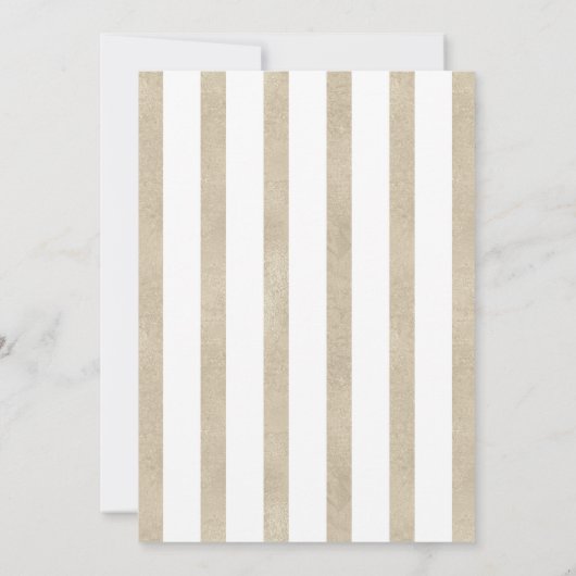 Invitation Violet doux violet lavande or Mariage Floral (Dos)