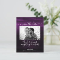 Violet prune givré moderne aquarelle enregistrer d