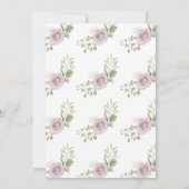 Invitation Violet Rose Bubble & Brews Couples Douche (Dos)