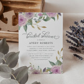 Invitation Violet & Sage Bridal Shower