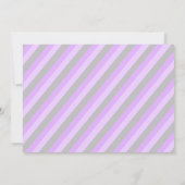 invitation violette grise (Dos)