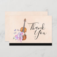 Violon, Chaussures de Ballet, Fleurs et Papillons