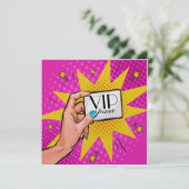 Invitation VIP Art Pop (Debout devant)