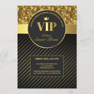 Invitation VIP au bal de promo