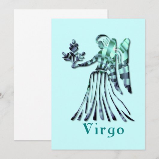 Invitation Virgo (Devant / Derrière)