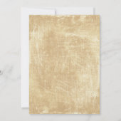 Invitation Virgo Zodiac vintage (Dos)